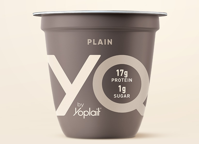 A cup of YQ Plain yogurt